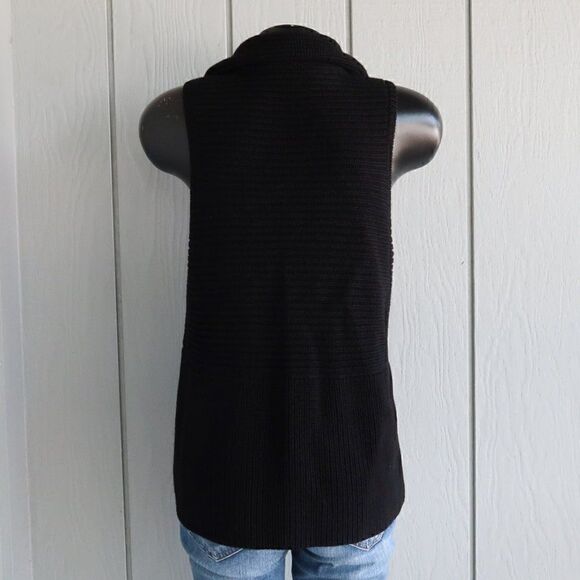 Eileen Fisher Merino Wool Zip Up Vest - Picture 2 of 13